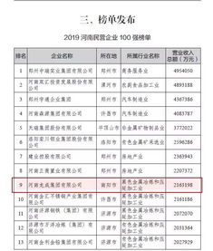 喜讯 龙成集团荣登2019河南民营企业100强第9位