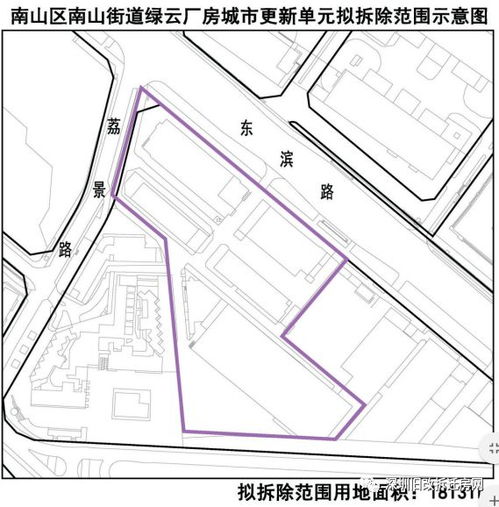 南山街道 綠云廠房城市更新單元